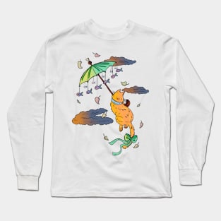 Fly Cat Long Sleeve T-Shirt